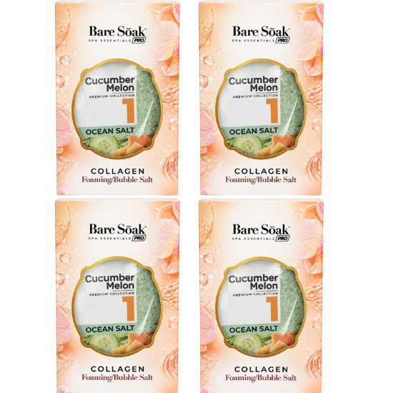 Picture of BARE SOAK COLLAGEN FOAMING 4 STEPS CUCUMBER MELON CASE - 50 PCS