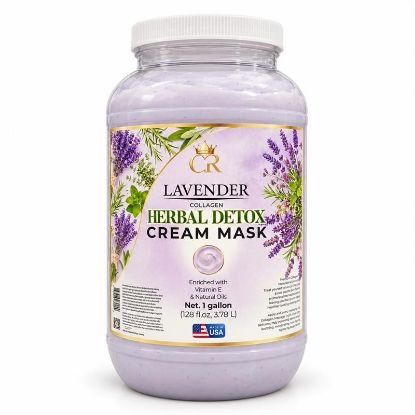 Picture of CROWN HERBAL COLLAGEN CREAM MASK 1 GALLON LAVENDER