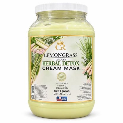 Picture of CROWN HERBAL COLLAGEN CREAM MASK 1 GALLON LEMONGRASS