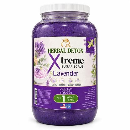 Picture of CROWN HERBAL XTREME SUGAR SCRUB 1 GALLON LAVENDER