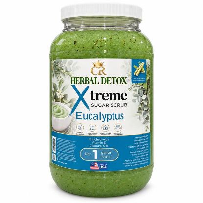 Picture of CROWN HERBAL XTREME SUGAR SCRUB 1 GALLON EUCALYPTUS