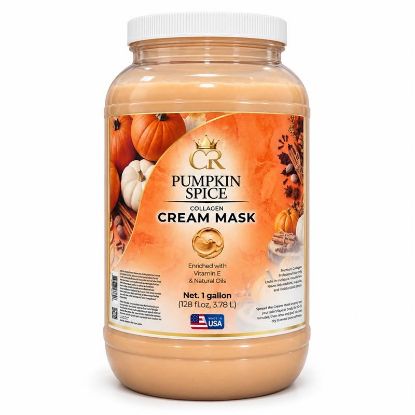 Picture of CROWN COLLAGEN CREAM MASK 1 GALLON PUMPKIN SPICE