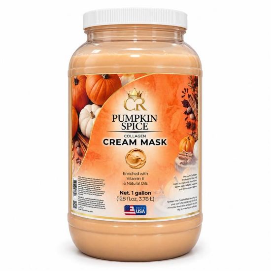 Picture of CROWN COLLAGEN CREAM MASK 1 GALLON PUMPKIN SPICE