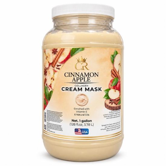 Picture of CROWN COLLAGEN CREAM MASK 1 GALLON CINNAMON APPLE