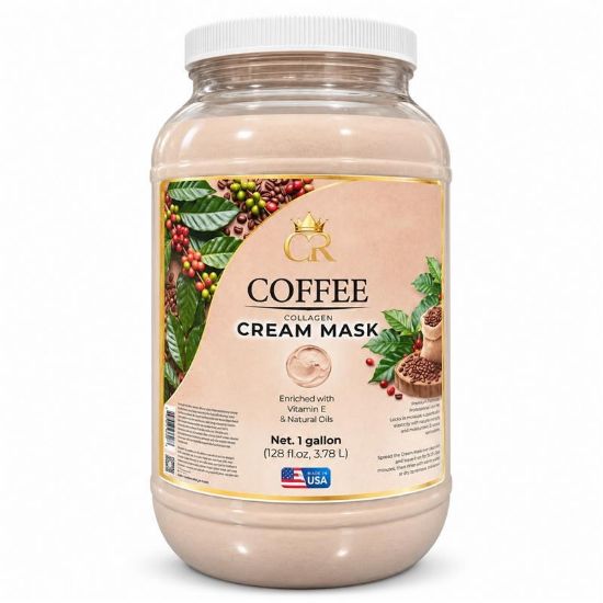 Picture of CROWN COLLAGEN CREAM MASK 1 GALLON COFFEE