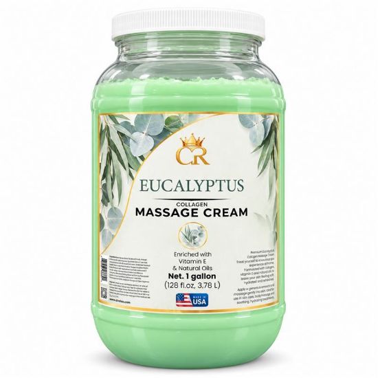 Picture of CROWN COLLAGEN MASSAGE CREAM 1 GALLON EUCALYPTUS