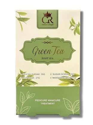 Picture of CROWN DELUXE COLLAGEN 4 STEPS SINGLE PACK - GREEN TEA CN