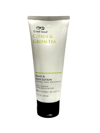 Picture of GOOD SEED GS LOTION CITRUS & GREEN TEA CASE OF 48 BOTTLES 3.3 OZ