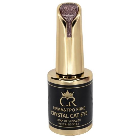 Picture of CROWN CRYSTAL CAT EYE GEL 027 - HEMA FREE & TPO FREE