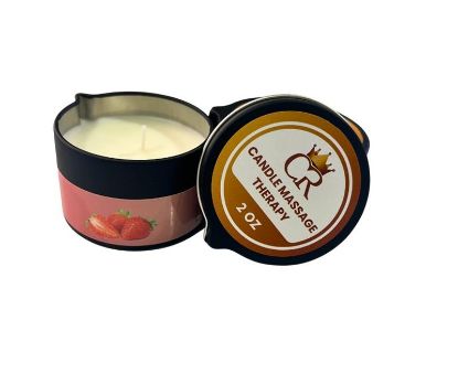 Picture of CROWN MASSAGE CANDLE STRAWBERRY SINGLE