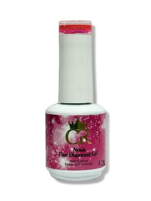 Picture of CROWN NEON FINE DIAMOND GEL 13