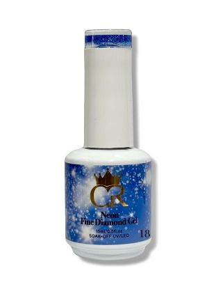 Picture of CROWN NEON FINE DIAMOND GEL 18