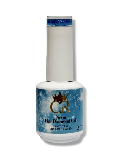 Picture of CROWN NEON FINE DIAMOND GEL 27