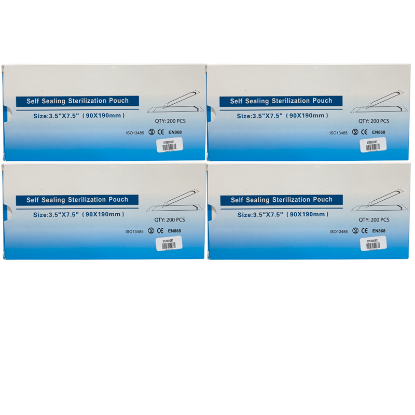 Picture of CROWN STERILIZING POUCH SHORT WITH INDICATOR CASE