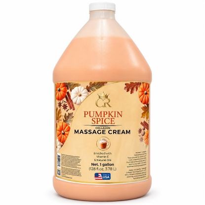 Picture of CROWN COLLAGEN MASSAGE CREAM 1 GALLON PUMPKIN SPICE