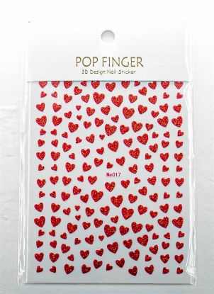Picture of POP FINGER STICKER - ME017 RED