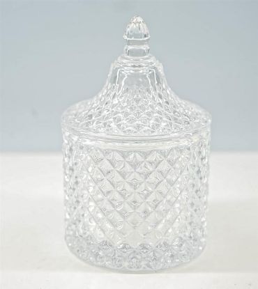 Picture of CRYSTAL GLASS JAR