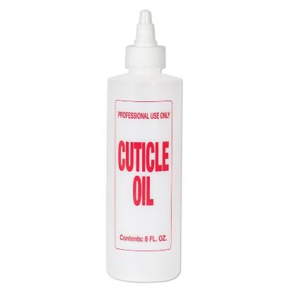 Picture of SOFT N STYLE CUTICLE OIL BOTTLE 8OZ EMPTY