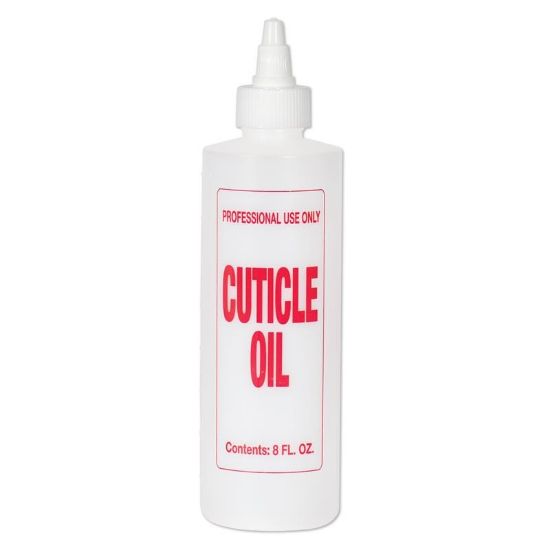 Picture of SOFT N STYLE CUTICLE OIL BOTTLE 8OZ EMPTY