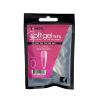 Picture of KUPA GELFINITY ENRICHRX SOFT GEL TIPS - REFILL - ALMONDLETTO LONG - SIZE 10 - 50 PACK
