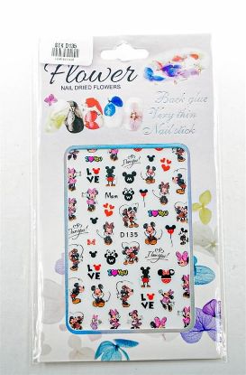 Picture of FLOWER BRAND STICKER - D135