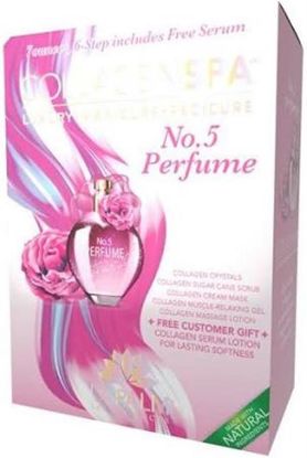 Picture of LA PALM NO. 5 PERFUME COLLAGEN SPA CASE OF 60 KITS (LIMIT 1 PER SCENT)