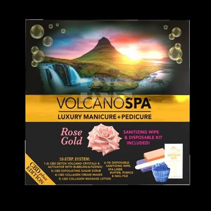 Picture of LA PALM VOLCANO CBD 10 STEPS ROSE GOLD 36PCS  (LIMIT 1 CASE PER SCENT)