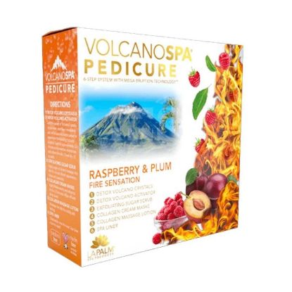 Picture of LA PALM VOLCANO 6 STEPS  RASPBERRY PLUM FIRE SENSATION 36PCS CS (LIMIT 1 CASE PER SCENT)