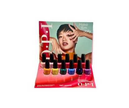 Picture of OPI MAKE 'EM JELLY GEL & LACQUER SUMMER 2025