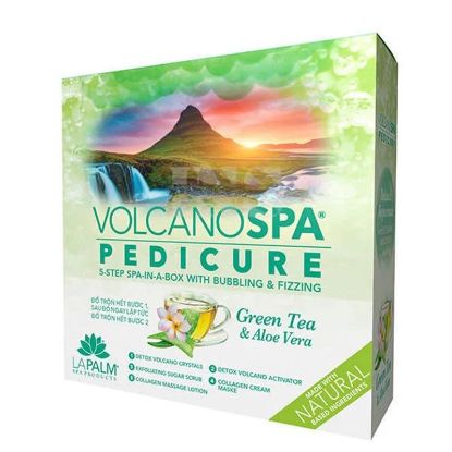 Picture of LA PALM VOLCANO 6 STEPS GREEN TEA & ALOVE VERA 36PCS CS (LIMIT 1 CASE PER SCENT)