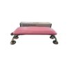 Picture of CROWN LEATHER ARM REST - PINK