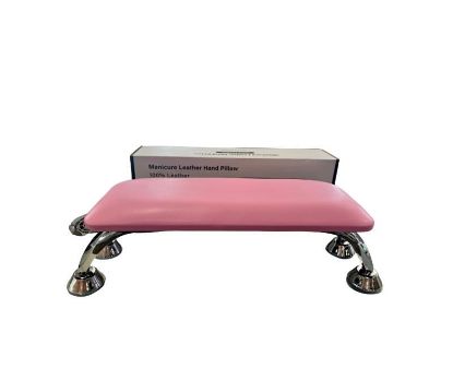 Picture of CROWN LEATHER ARM REST - PINK