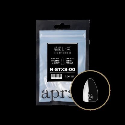 Picture of APRES NATURAL STILETTO EXTRA SHORT - SIZE 5 (50PCS)