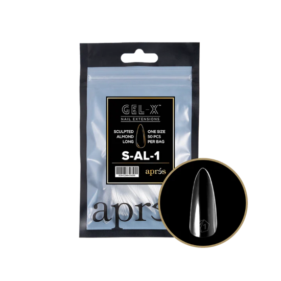 Picture of APRES SCULPTED ALMOND LONG - SIZE 1 (50PCS)