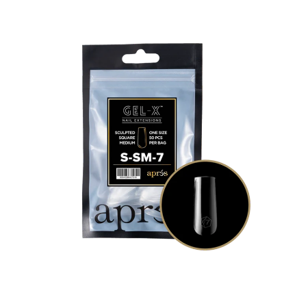 Picture of APRES SCULPTED SQUARE MEDIUM - SIZE 7 (50PCS)