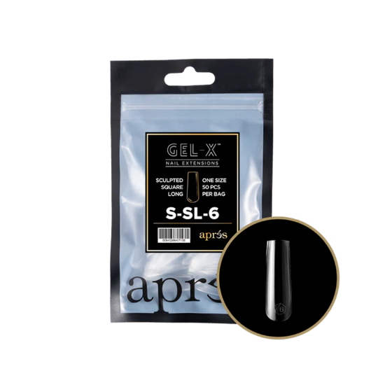 Picture of APRES SCULPTED SQUARE LONG - SIZE 6 (50PCS)