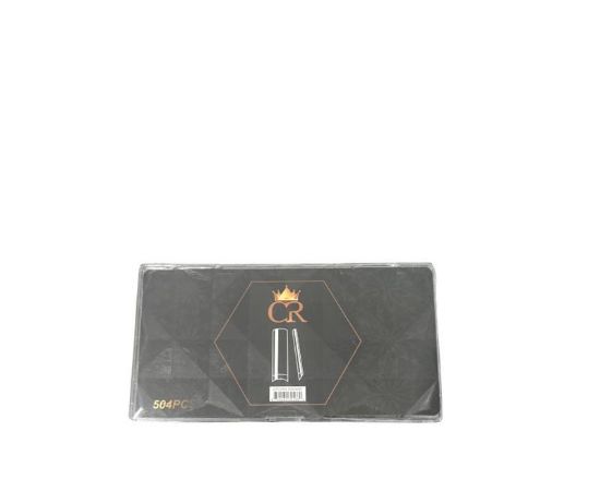Picture of CROWN  CLEAR TIPS SQUARE 504 PCS JP-049