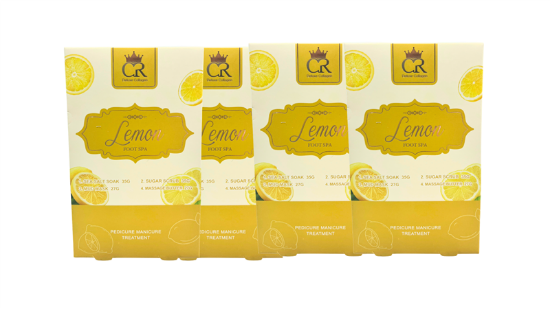 Picture of CROWN DELUXE COLLAGEN 4 STEP CASE OF 50 KITS - LEMON CN