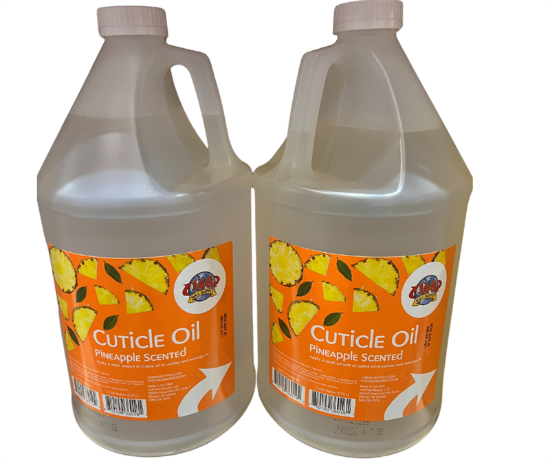 Picture of 168 CUTICLE OIL CLEAR CASE OF 4 GALLONS