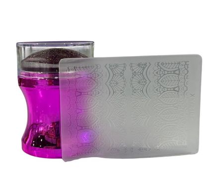 Picture of CROWN STAMPER PURPLE CHROME CR-99