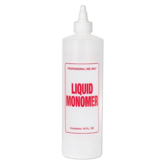 Picture of SOFT N STYLE LIQUID MONOMER BOTTLE 16OZ EMPTY
