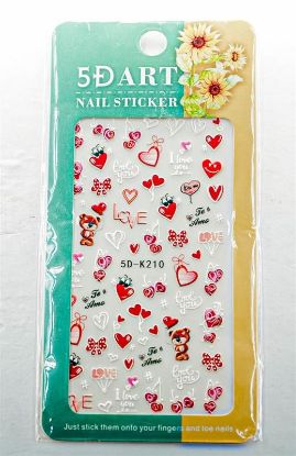 Picture of 5D ART NAIL STICKER - 5D-K210