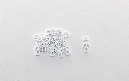 Picture of WHITE SKELETON CHARMS