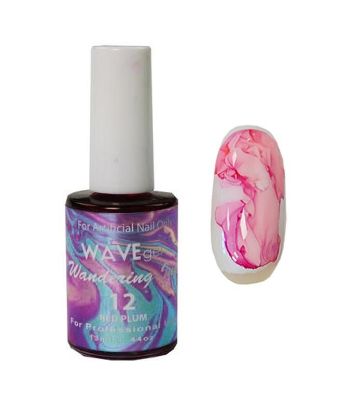 Picture of WAVE INK GEL 12 RED PLUM