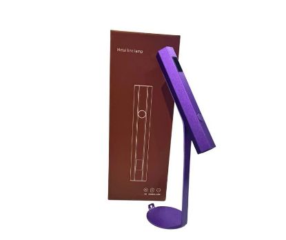 Picture of SOFT GEL SNAP ON METAL LAMP - PURPLE