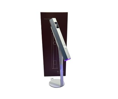 Picture of SOFT GEL SNAP ON METAL LAMP - SILVER