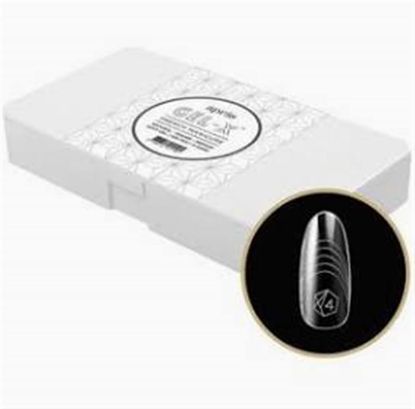 Picture of APRES FRENCH MANICURE NATURAL ROUND MEDIUM BOX330