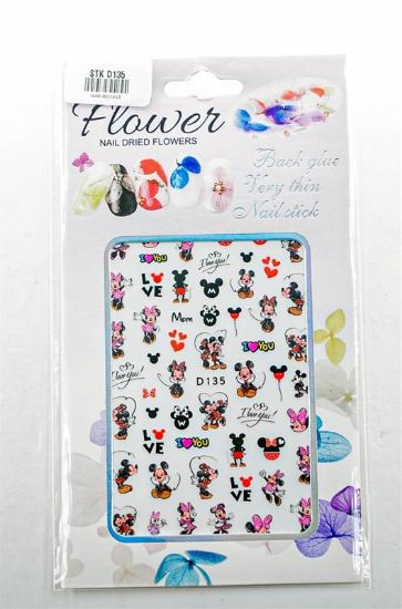 Picture of FLOWER BRAND STICKER - D135