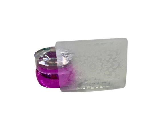 Picture of CROWN ROUND STAMPER PINK CR-100