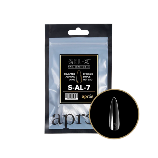 Picture of APRES SCULPTED ALMOND LONG - SIZE 7 (50PCS)